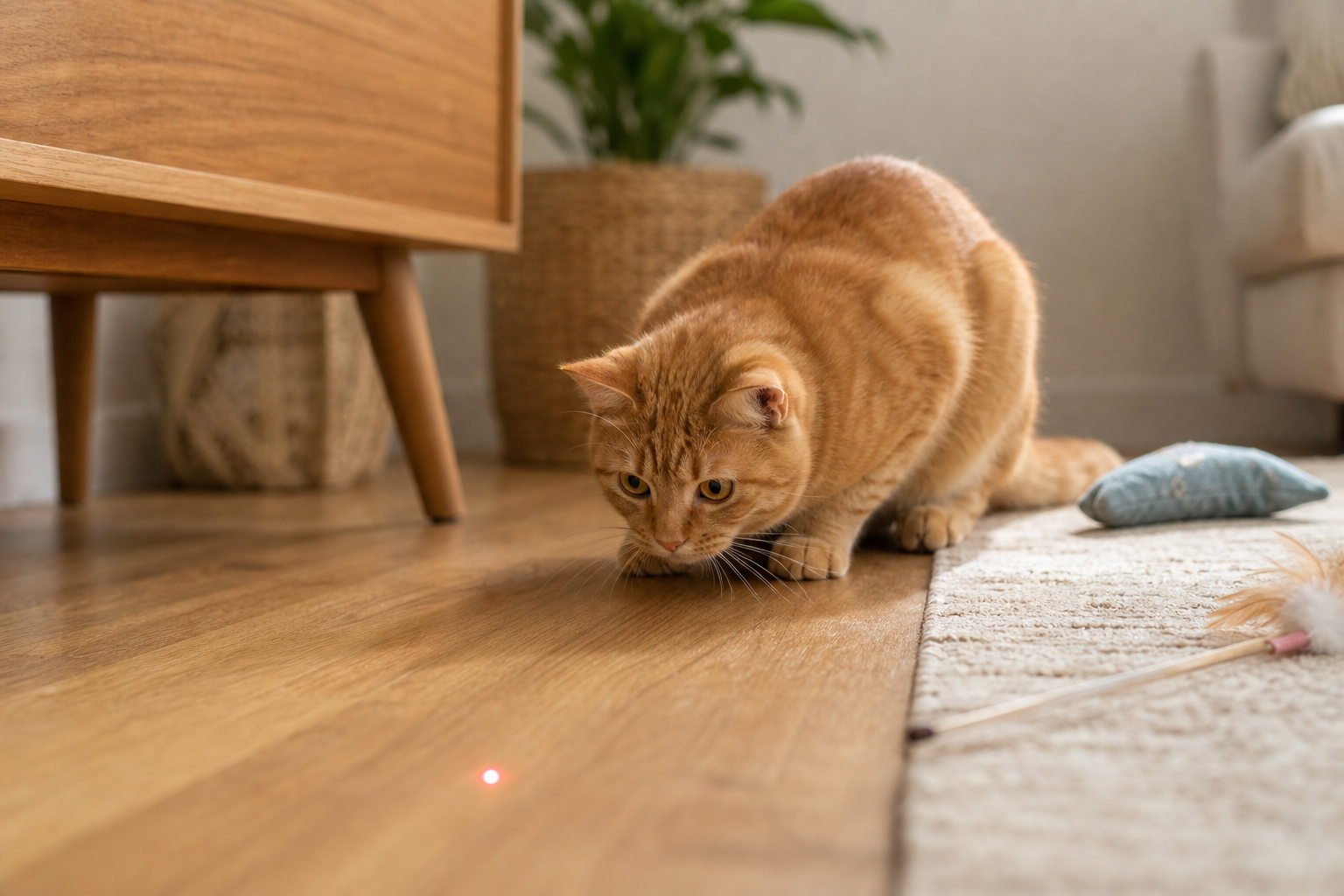 Cat Laser Pointer Play: How to Use It Without Frustrating Your Cat