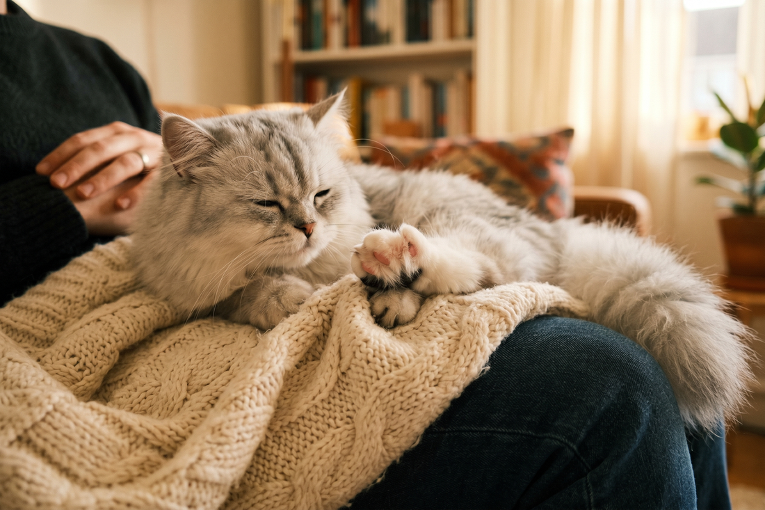Why Does My Cat Knead Me? The Science Behind Making Biscuits