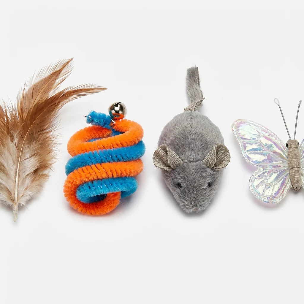 Close-up of replacement attachments