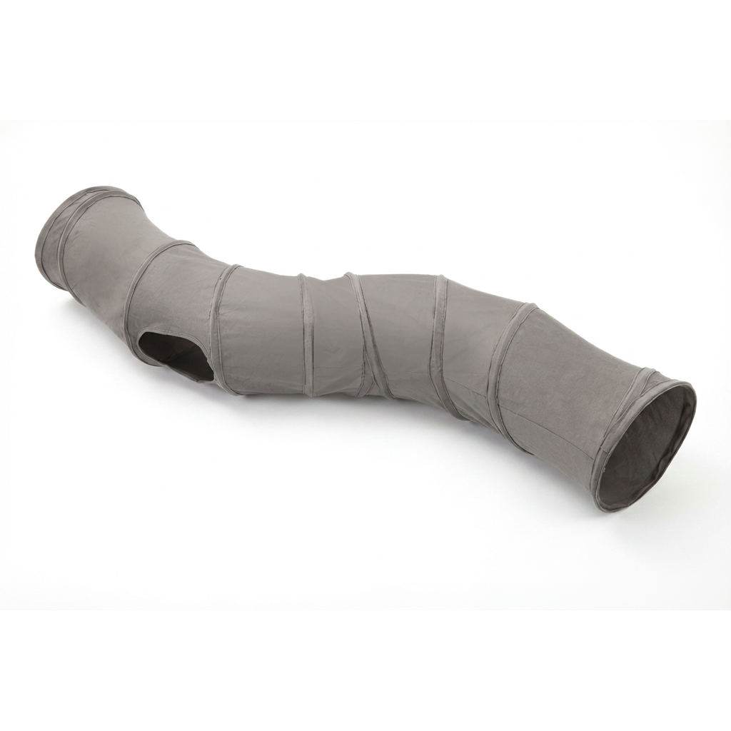 Pawstro S-Tunnel - collapsible cat tunnel on white background