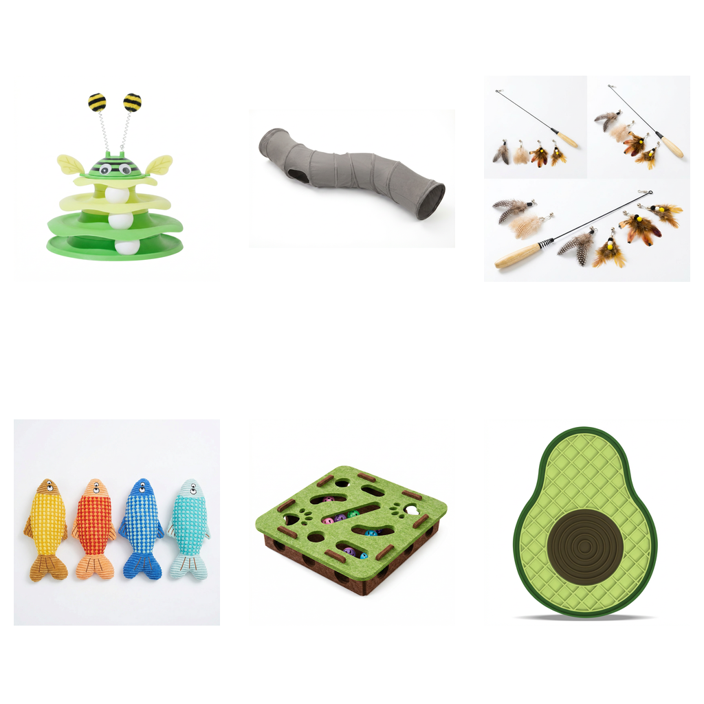 Pawstro Ultimate Hunter Kit — Complete 6-Product Cat Enrichment Collection