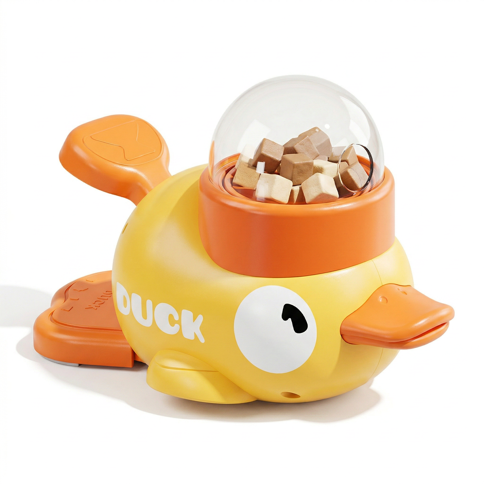 Duck Treat Dispenser side view